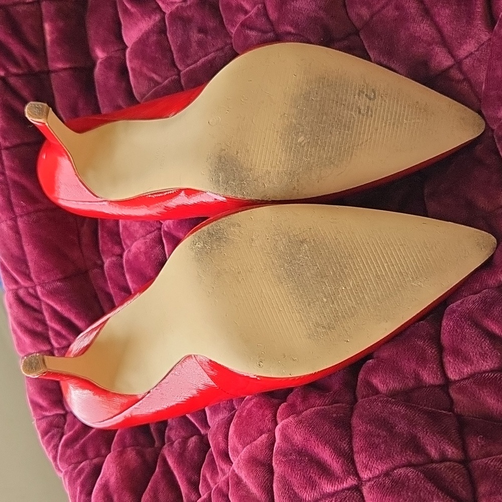 Nine West Red Women's Heels - Picture 3 of 5